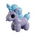 adopt me balloon unicorn keychain