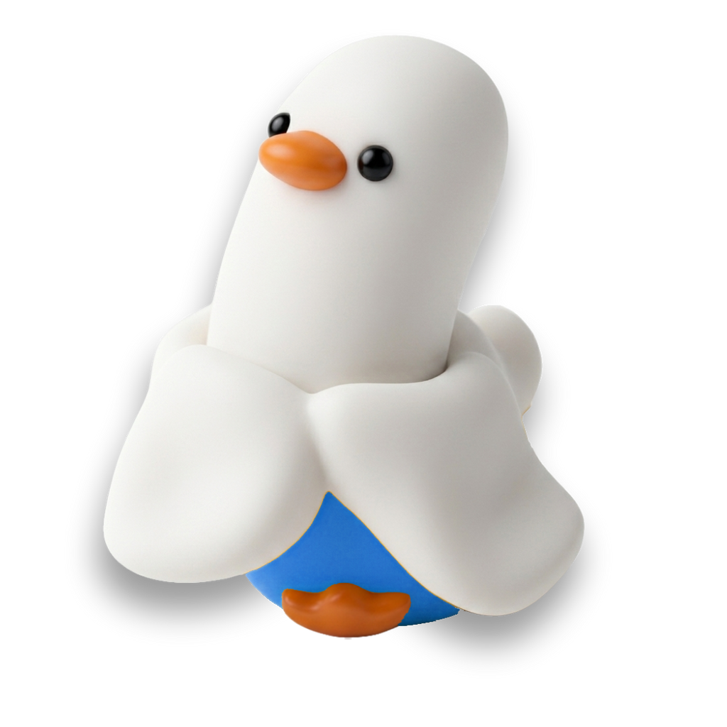 banana duck fidget