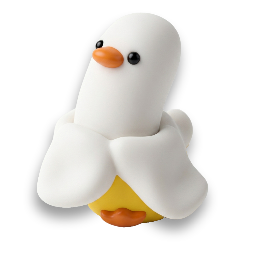 banana duck fidget