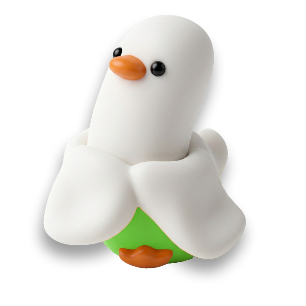 banana duck fidget