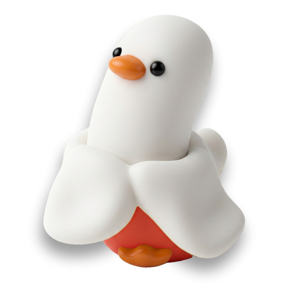 banana duck fidget