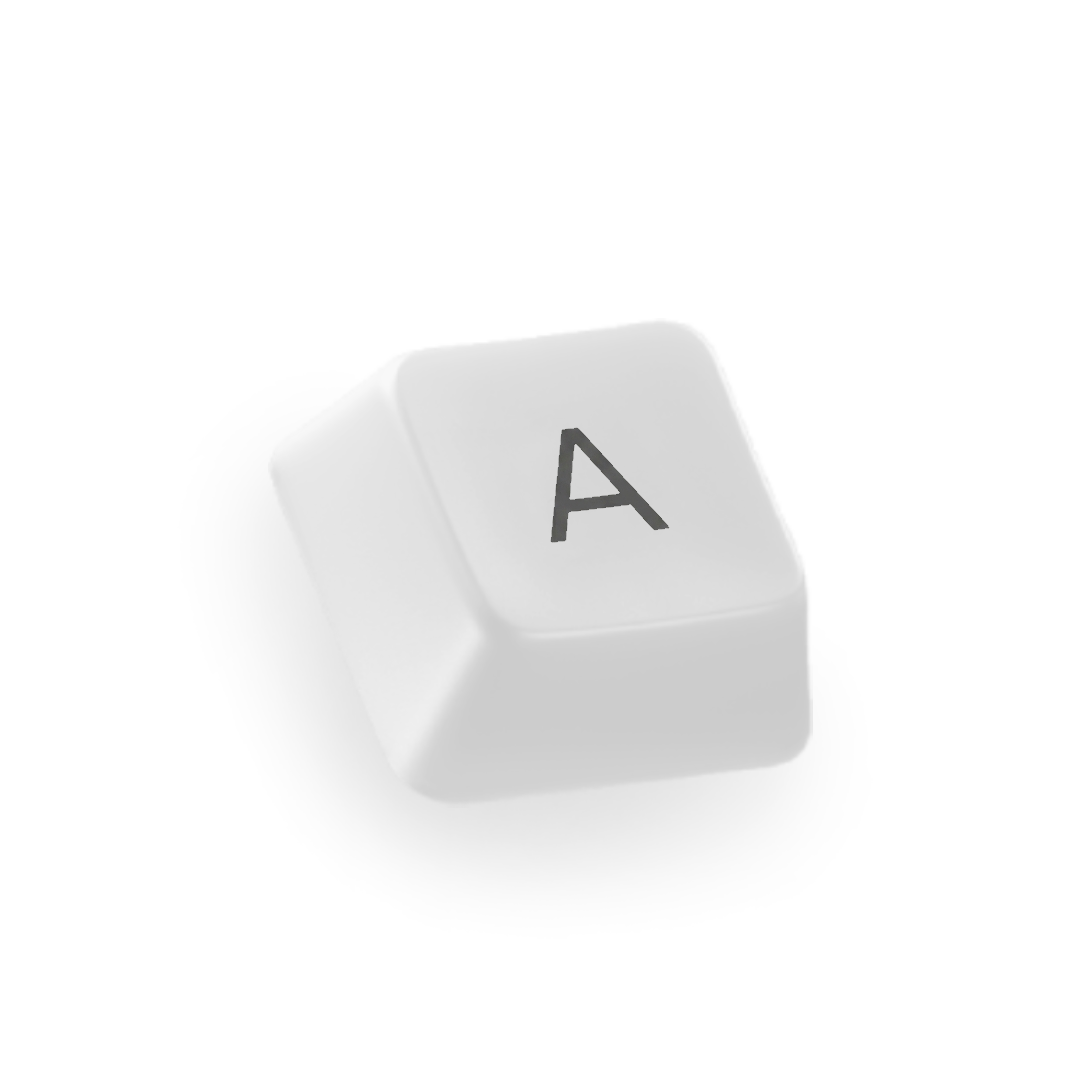 custom letter keycap